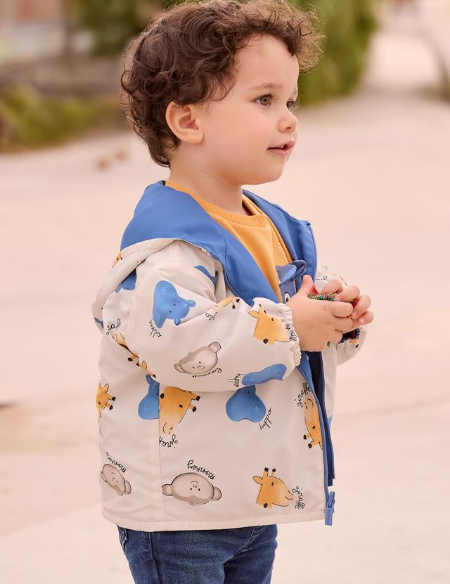 Giacca a vento reversibile neonato<BR/> 