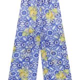 Pantalone chiffon palazzo ragazza Guess 