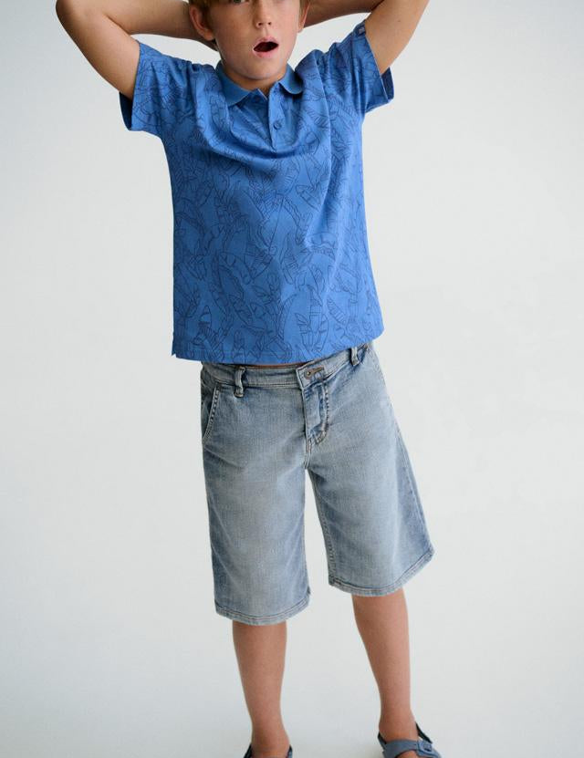 Bermuda denim ragazzo 