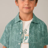Camicia stampata bambino 