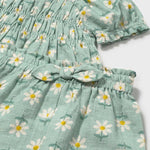 Completo stampato pantalone e blusa neonata 