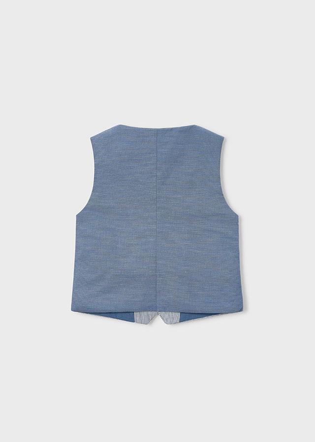 Gilet in lino bambino 