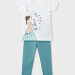 Completo leggings stampato 