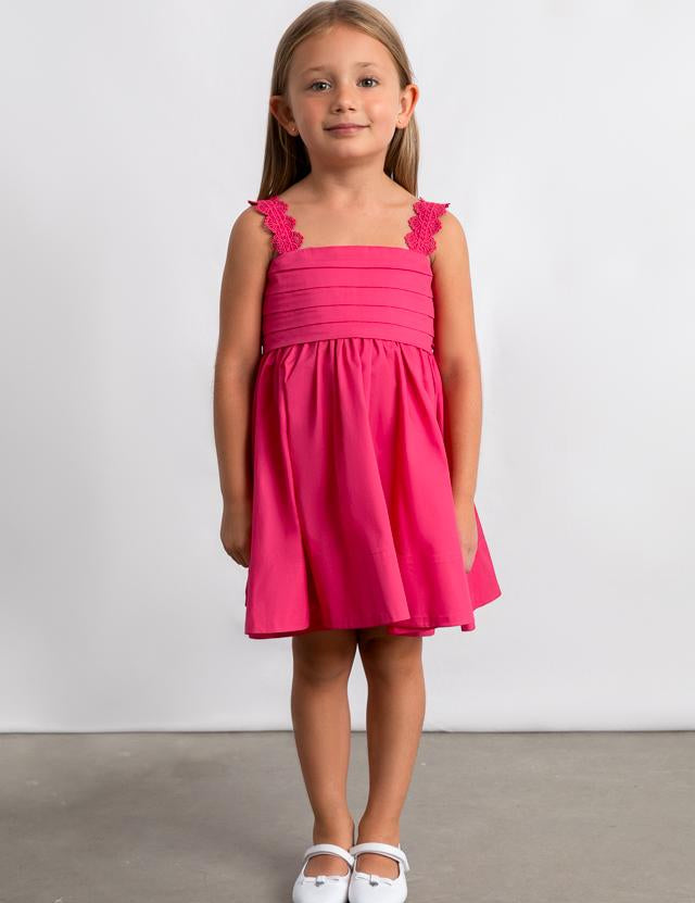 Vestito cerimonia satinato bambina 
