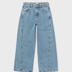 Jeans wide leg ragazza 