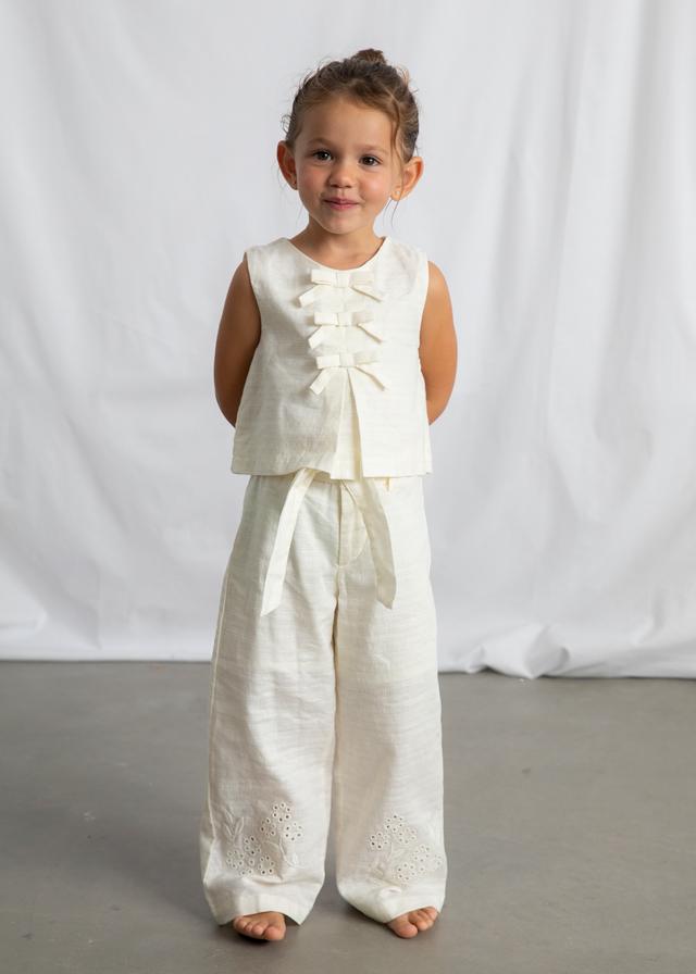 Top fiocchi bambina 