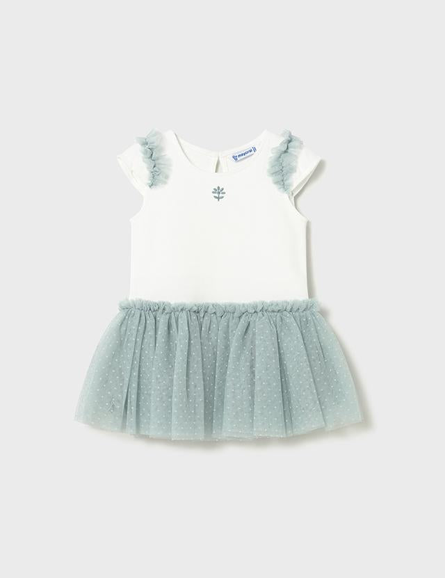 Vestito combinato con tutù neonata 